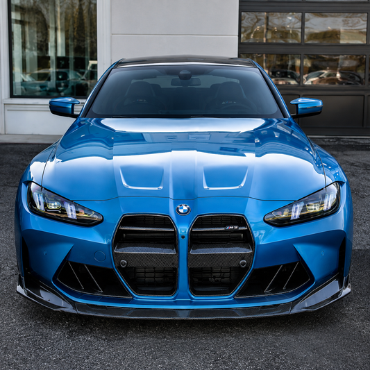 SP2 Style Dry Carbon Fiber 3PC Front Lip  BMW G80 M3 G82 G83 M4