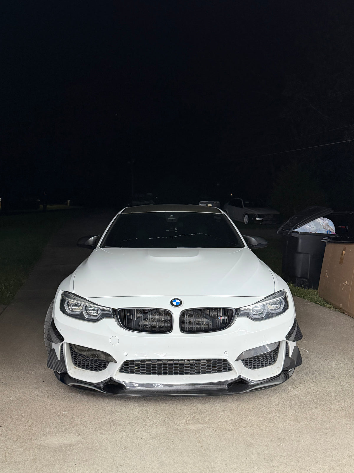 GT4 Style Carbon Fiber Front Lip  F80 M3 F82 M4