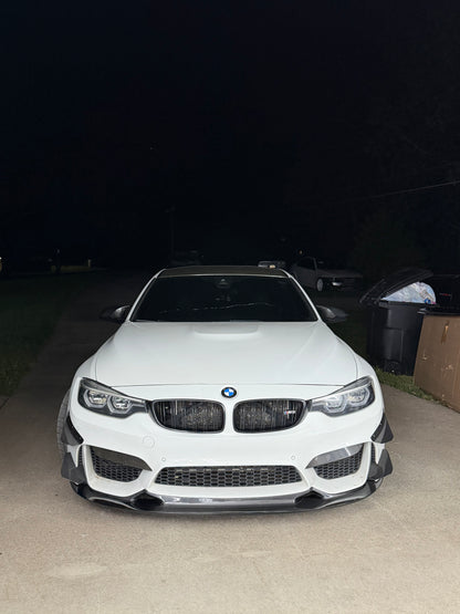 GT4 Style Carbon Fiber Front Lip  F80 M3 F82 M4