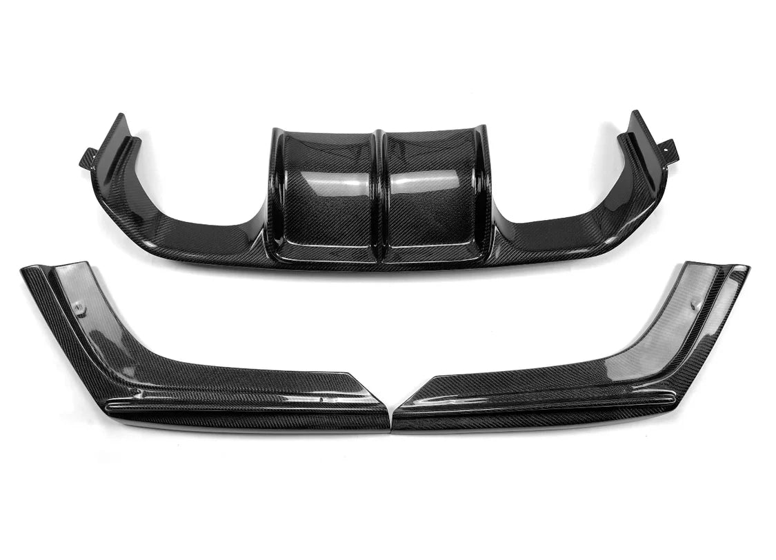 V Style Carbon Fiber  Rear Diffuser F80 M3 F82 F83 M4
