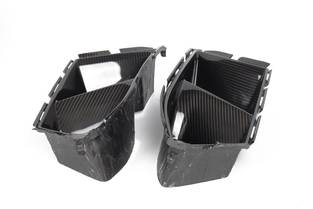 Dry Carbon Fiber Single Slit MP Style Air Duct Trim - G80 M3 G82/G83 M4