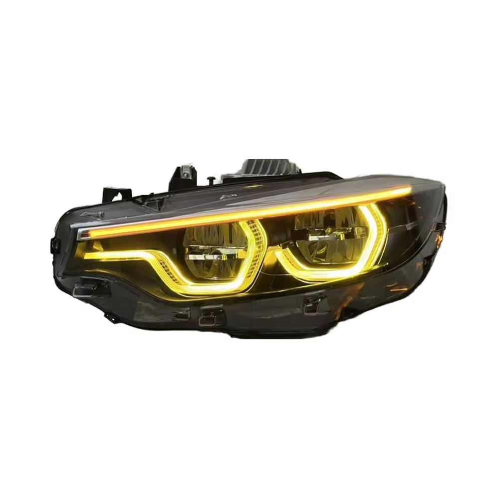 IKON Style LCI2 LED Color Switching Headlights V2  - F80 M3 F82  M4 F32