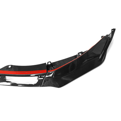 V STYLE DRY CARBON FIBER 3PC FRONT LIP - BMW G80 M3 G82 G83 M4