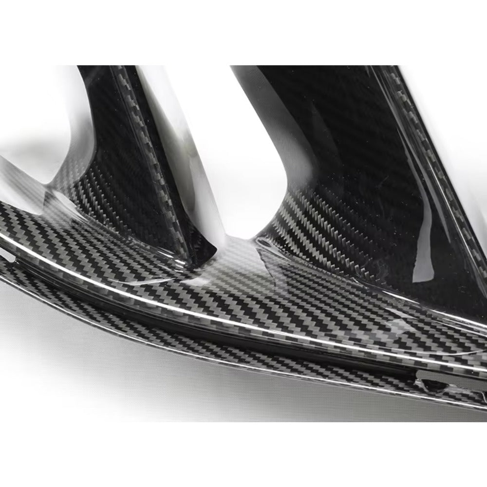 Dry Carbon Fiber Dual Slit  MHC Style Air Duct Trim - G80 M3 G82/G83 M4