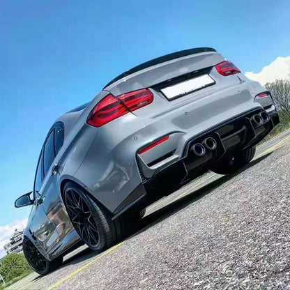 PSM Style Carbon Fiber Rear Diffuser  BMW F80 F82 M3 M4