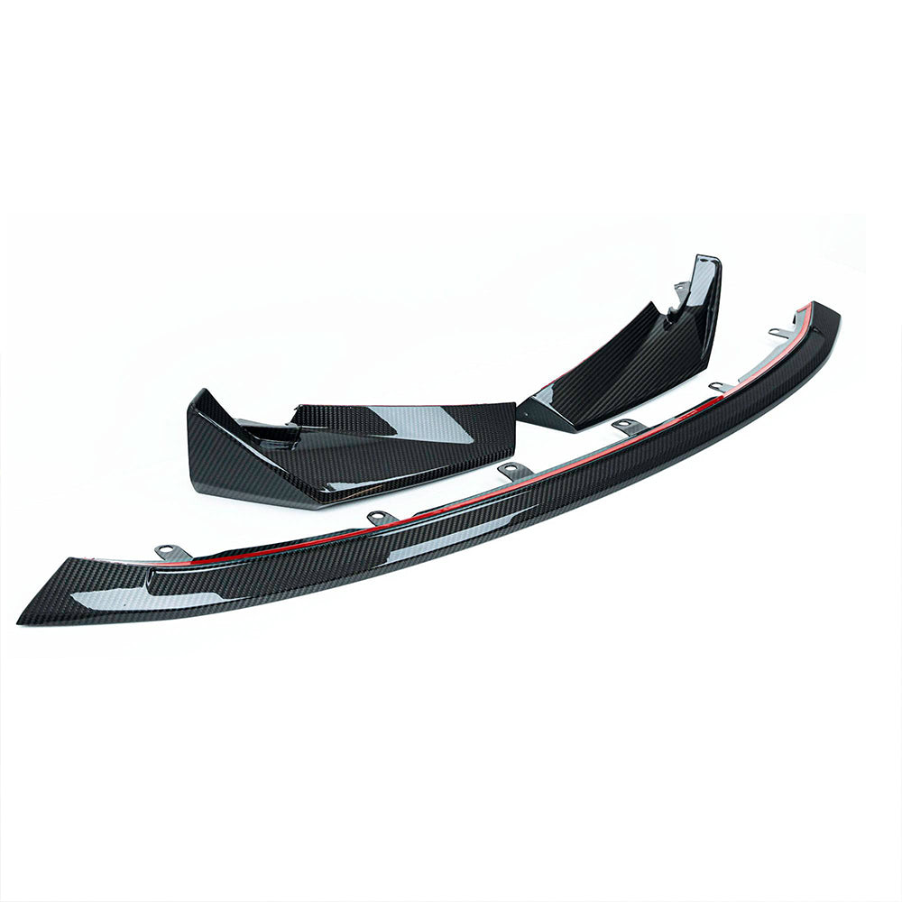 CSL STYLE DRY CARBON FIBER 3PC FRONT LIP  BMW G80 M3 & G82 G83 M4