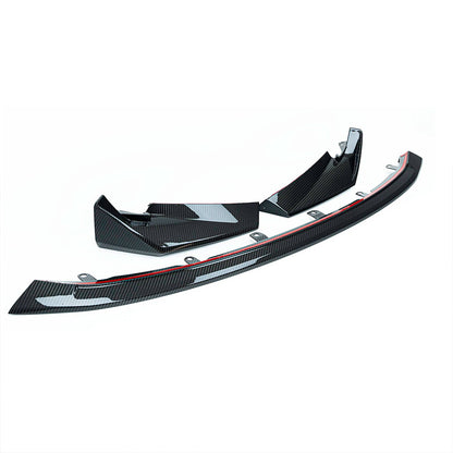 CSL STYLE DRY CARBON FIBER 3PC FRONT LIP  BMW G80 M3 & G82 G83 M4