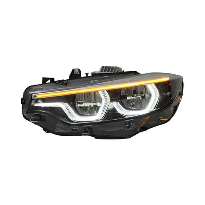 IKON Style LCI2 LED Color Switching Headlights V2  - F80 M3 F82  M4 F32