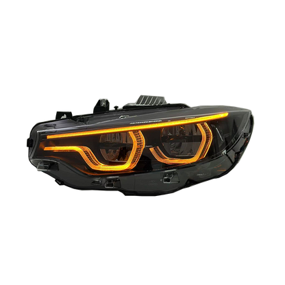 F8X IKON V3 LED Headlights – 3-Color Switchable White, Yellow & Amber  BMW F80 M3 F82 F83 M4
