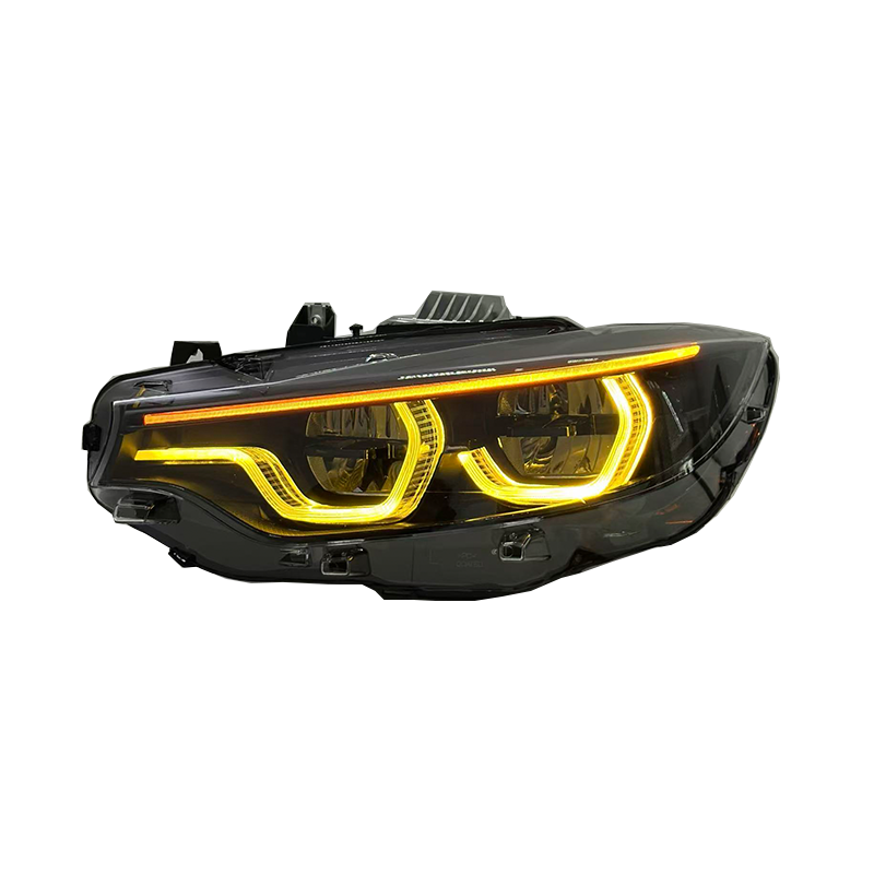 F8X IKON V3 LED Headlights – 3-Color Switchable White, Yellow & Amber  BMW F80 M3 F82 F83 M4
