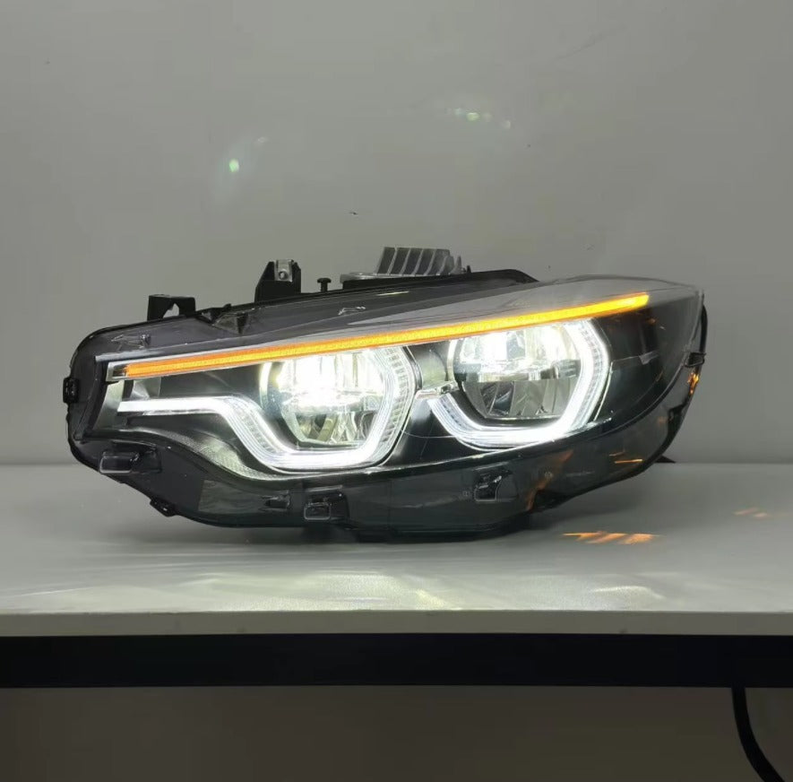 IKON Style LCI2 LED Color Switching Headlights V2  - F80 M3 F82  M4 F32
