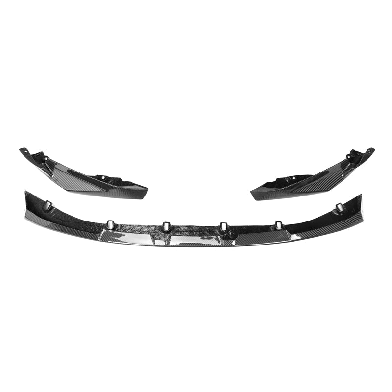 MP Style Dry Carbon Fiber 3pc Front Lip - BMW G80 M3 G82 G83 M4