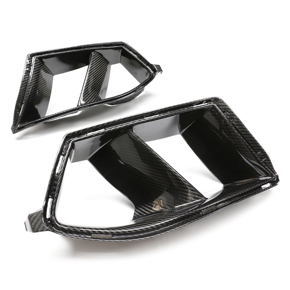 Dry Carbon Fiber Single Slit MP Style Air Duct Trim - G80 M3 G82/G83 M4