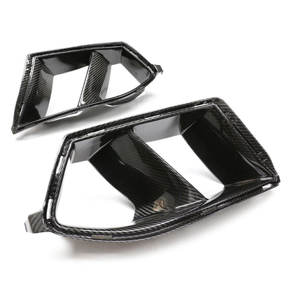 Dry Carbon Fiber Single Slit MP Style Air Duct Trim - G80 M3 G82/G83 M4