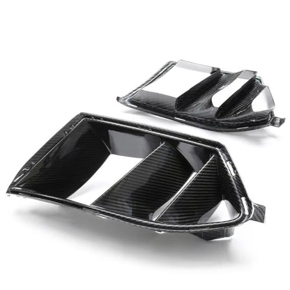 Dry Carbon Fiber Dual Slit  MHC Style Air Duct Trim - G80 M3 G82/G83 M4