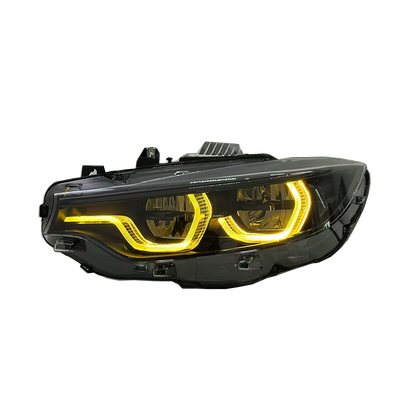 F8X IKON V3 LED Headlights – 3-Color Switchable White, Yellow & Amber  BMW F80 M3 F82 F83 M4